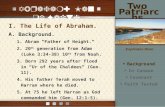 Abraham:  Man of Faith