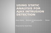 Using Static Analysis for Ajax Intrusion Detection