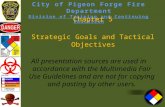 Chapter  5 Strategic Goals and Tactical Objectives