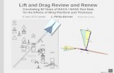 Lift and Drag Review  and Renew Correlating  50 Years of NACA / NASA Test Data