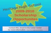 2009-2010  Scholarship Opportunites