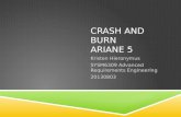 Crash and Burn Ariane  5