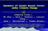 Dynamics of Alaska Boreal Forest  under Climate Change