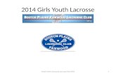 2014 Girls Youth Lacrosse