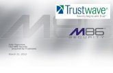 John Vigouroux CEO M86 Security  (acquired by Trustwave)