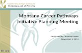 Montana Career Pathways Initiative Planning Meeting