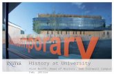 History at University