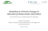 Adapting to Climate Change in Urbanizing Watersheds ( ACCUWa )