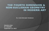 The Fourth Dimension &  Non-Euclidean Geometry  in Modern Art