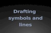 Drafting  symbols and lines