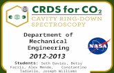 Department of Mechanical Engineering 2012-2013