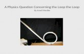 A Physics Question Concerning the Loop the Loop By Ansel Monllor