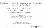 Sediment and Contaminant Dynamics  Across Scales
