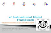 e 5  Instructional Model Framework