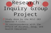 Research Inquiry Group Project