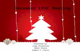 December LPAC Meeting