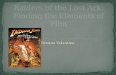 Raiders of the Lost Ark: Finding the Elements of Film