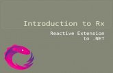 Introduction to Rx