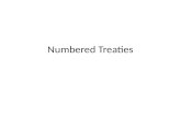 Numbered Treaties