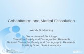 Cohabitation and Marital Dissolution