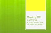 Moving Off Campus