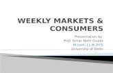 WEEKLY MARKETS & CONSUMERS