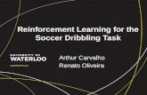 Reinforcement Learning for the Soccer Dribbling  Task