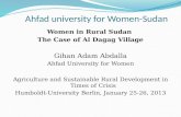 Ahfad  university for Women-Sudan