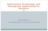 Information Technology and Managerial Applications in Business