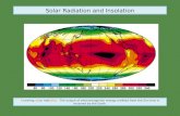 Solar Radiation and  Insolation
