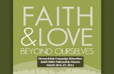 Stewardship Campaign Education Adult Bible Fellowship Classes March 20 & 27, 2011