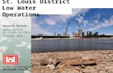 St. Louis District Low Water Operations
