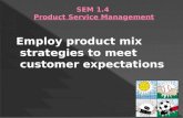 SEM 1.4  Product Service Management