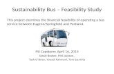 Sustainability Bus – Feasibility Study