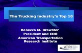 The Trucking Industry’s Top 10