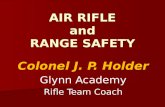 AIR RIFLE and RANGE SAFETY