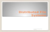 Distributed File  Systems