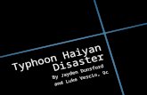 Typhoon Haiyan Disaster