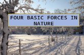 FOUR BASIC FORCES IN NATURE