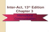 Inter-Act , 13 th Edition Chapter 3
