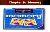 Chapter 9:  Memory