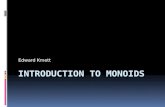 Introduction To  Monoids