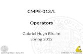 CMPE-013/L Operators