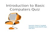 Introduction to Basic Computers Quiz