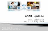 ANAB Update