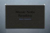 Music Note  Reading