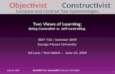 Two Views of Learning: Being Controlled vs. Self-controlling