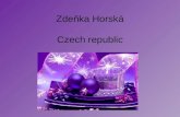 Zdeňka Horská Czech republic