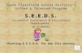South Plainfield School District’s Gifted & Talented Program