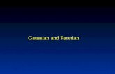 Gaussian and Paretian